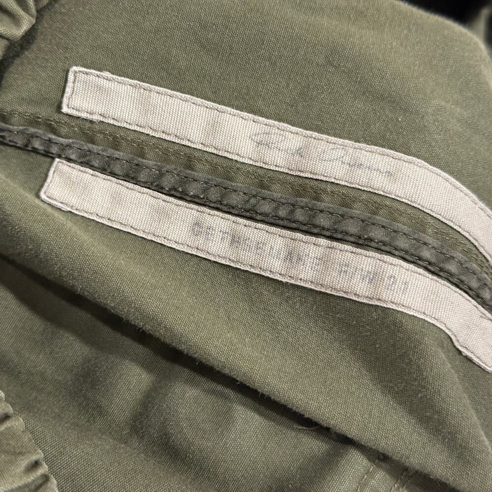 Rick Owens Skinny Jogger Pants Olive Green Drawstring Sz S - Picture 9 of 10